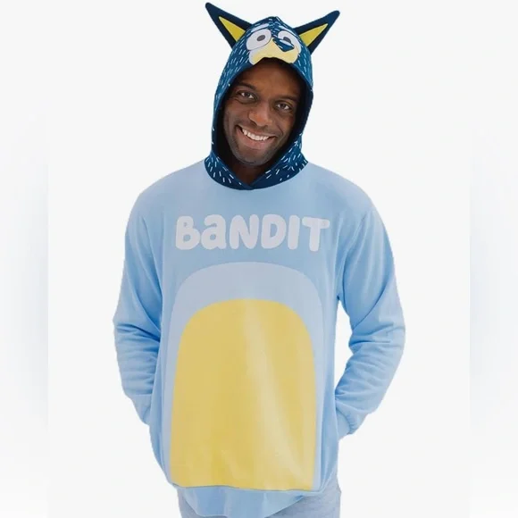 Chilli and Bandit Heeler Hoodies- Bluey Family! - Picture 4 of 5